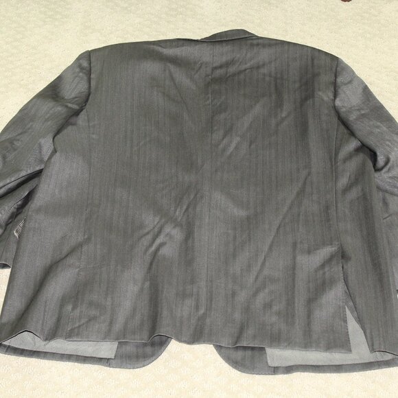 Scott Berna Men's 46L Grey Wool Blazer - Picture 3 of 10